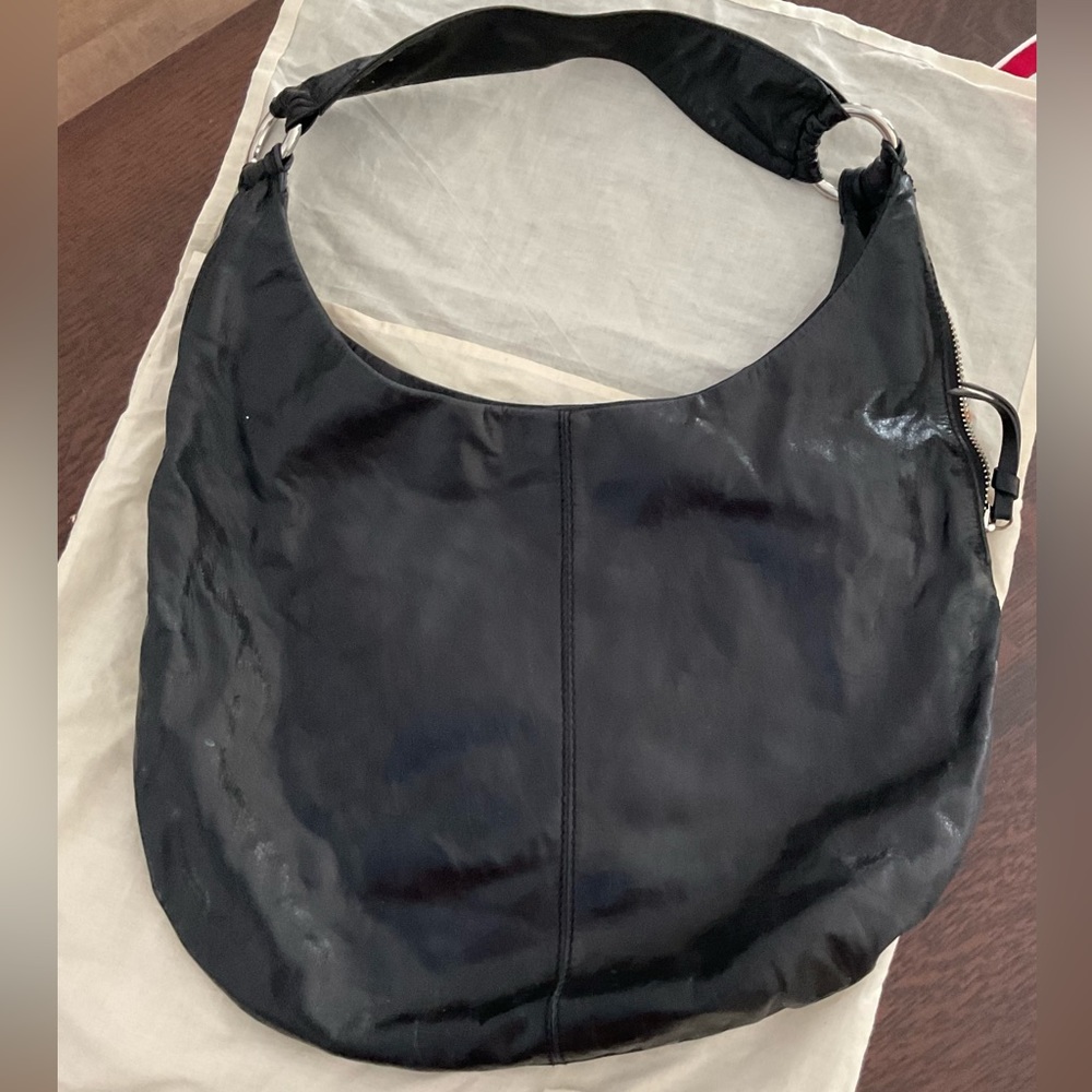 HOBO black soft leather handbag